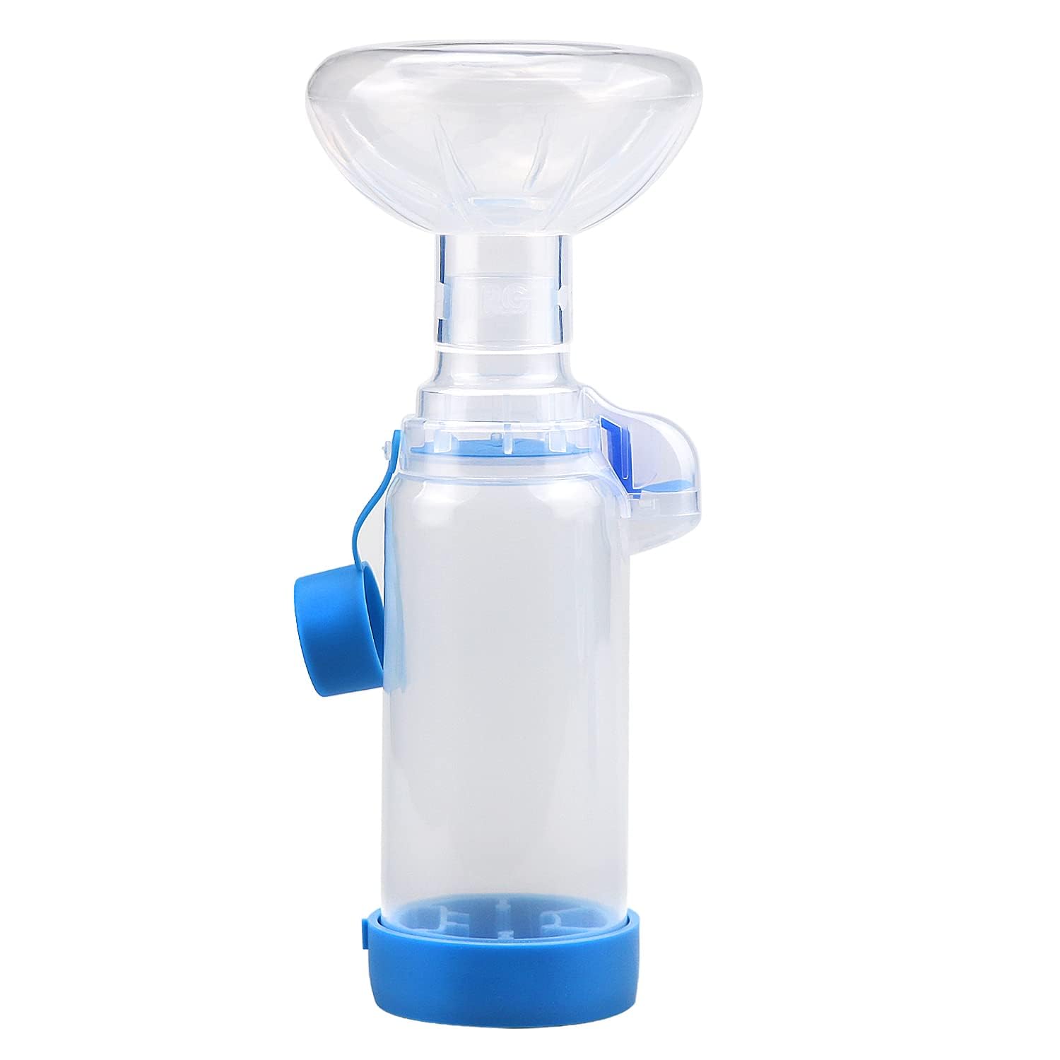 Rurbeder Cámara de Aerosol para Mascotas,máscaras 2 tamaños, con indicador Flujo respiración, Compatible Cualquier MDI Mascotas, Ayudar a Las Mascotas Respirar y distribuir medicamentos inhalador gato — view 9