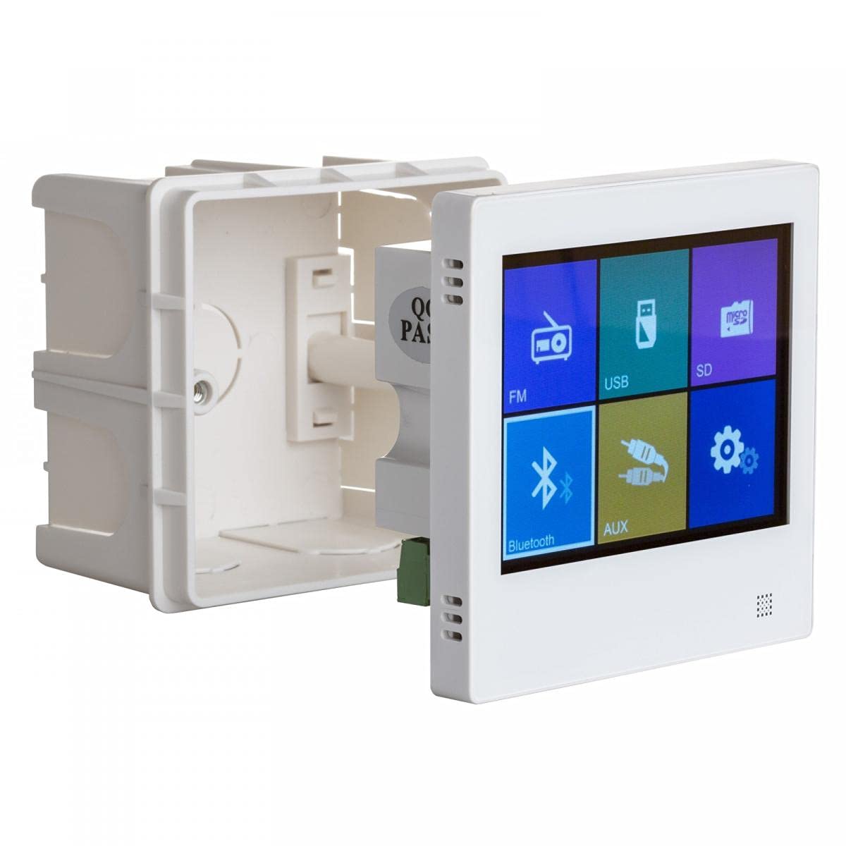 Amplificador DE Pared TACTIL 2 X 10W WALLAMPtouch