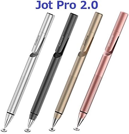 Adonit Jot Pro Fine Point Stylus for Apple, Android, Kindle, Samsung, and Windows Tablets – Rose Gold
