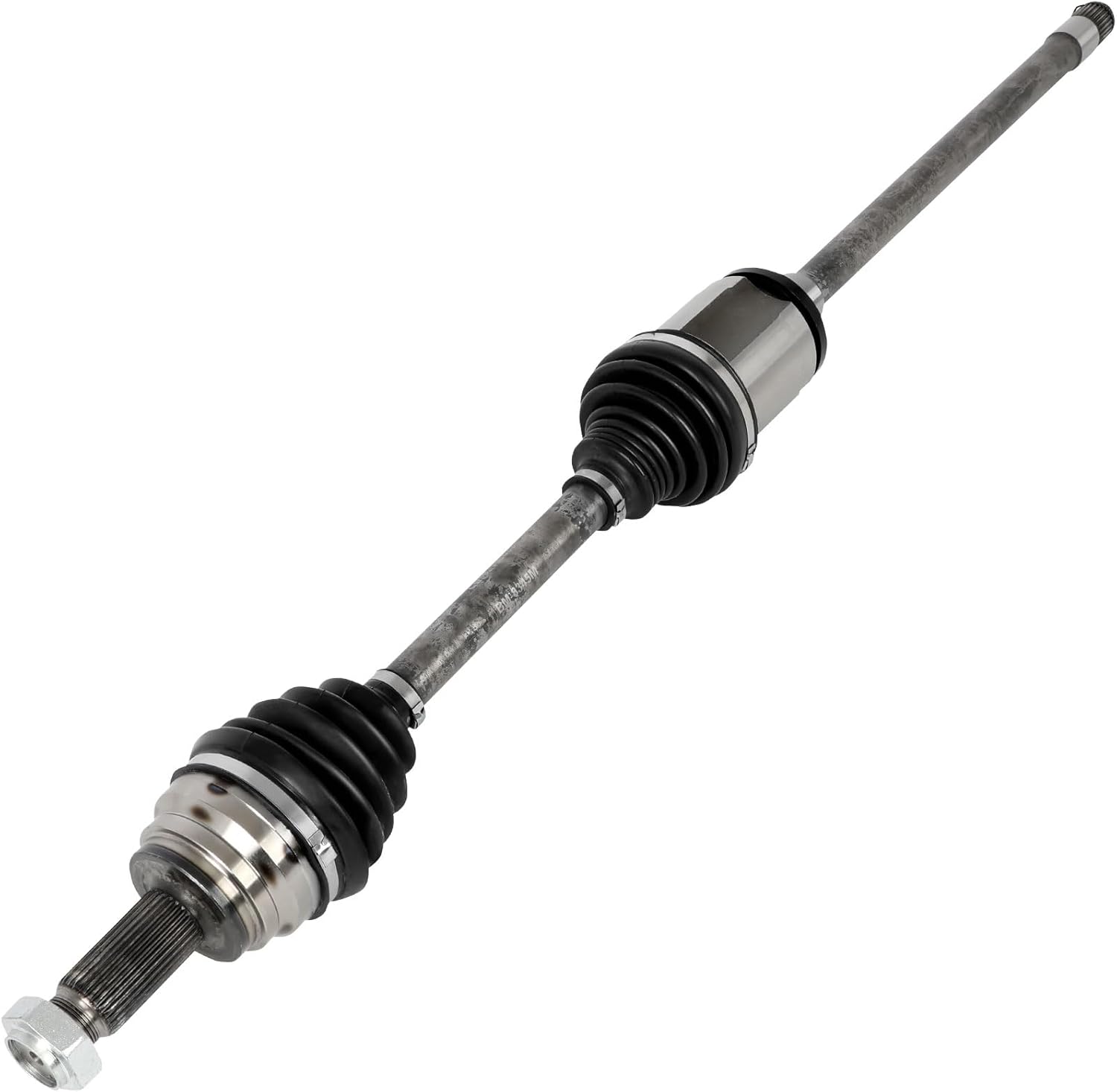 Front Right Passenger Side CV Axle Shaft Assembly Fit for BMW X5 X6 3.0L,X5 4.4L 4.8L,X6 4.4L 2007 2008 2009 2010 2011 2012 2013 2014 2015 2016 2017 2018 31607545126,66-9319,60-9319 FWD