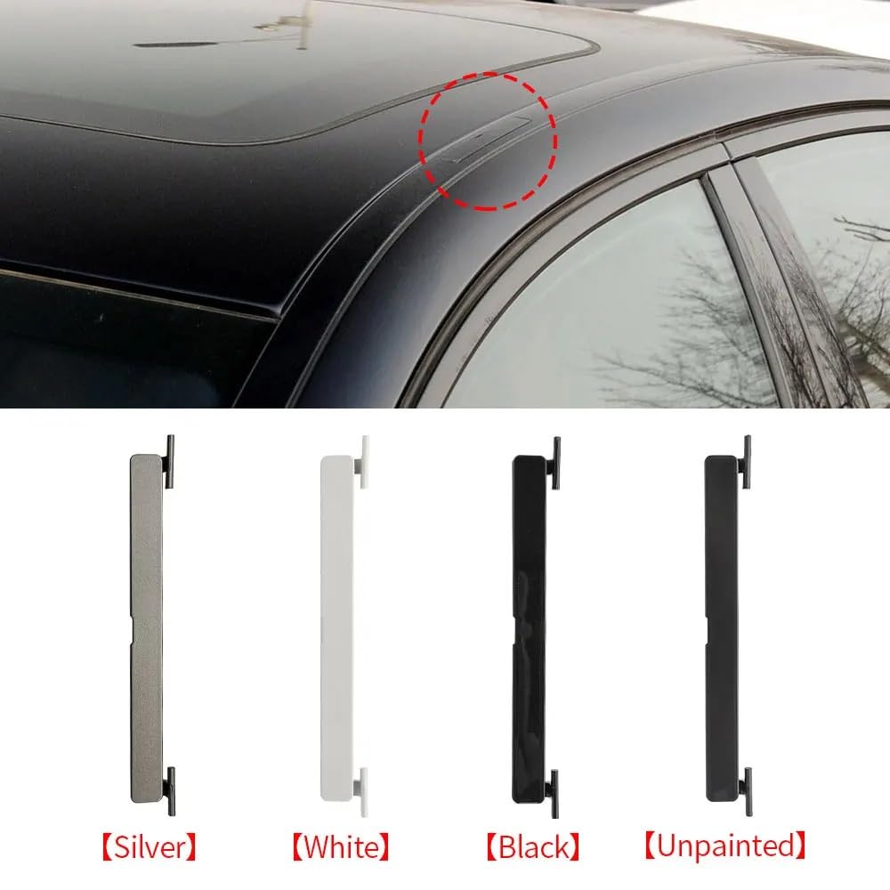 Stały reling dachowy Pasuje do BMW F10 F11, listwa dachowa, osłona bagażnika dachowego, pasuje serii 5 z lat 2011-2016, 520, 525, 528, 530, 535i Lekki bagażnik dachowy(White)