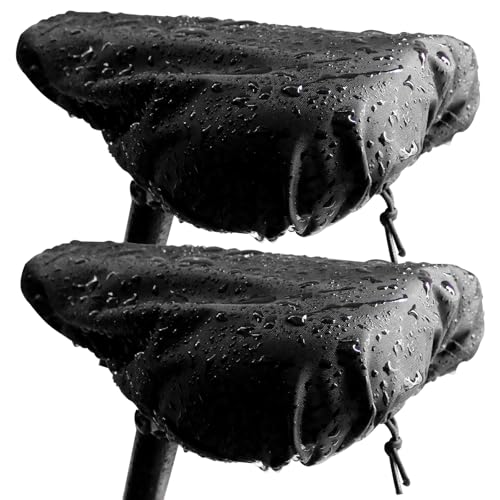 Image of Waterproof Seat Bicycle Covers for Multiple Bicycles and E-Bikes Heavy Duty Rain Cover Durable Outdoor Protection Unisex Bicycle Seat Cushion Protectors