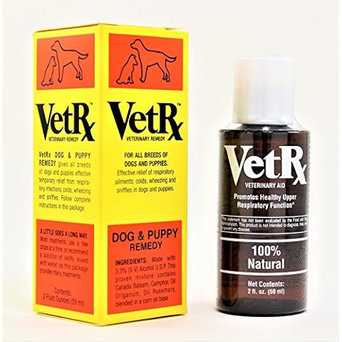 VetRx Veterinary Remedy for Dogs and Puppies (2 fl oz) Cover
