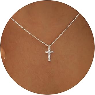 Gold Necklace for Women-14k Gold Plated Infinity Necklace Star Of David Necklace Evil Eye Cross Pendants Heart Dainty Gold Necklace For Women