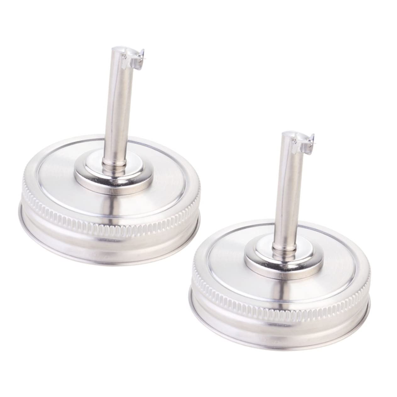 ABOOFAN 8stücke Ausgießer Deckel Für Einmachgläser Ersatzdeckel Für Präzises Dosieren Und Ausgießen Von Öl Und Essig Kompatibel Mit Mason Jars Leicht Zu Reinigen Rostfrei Und