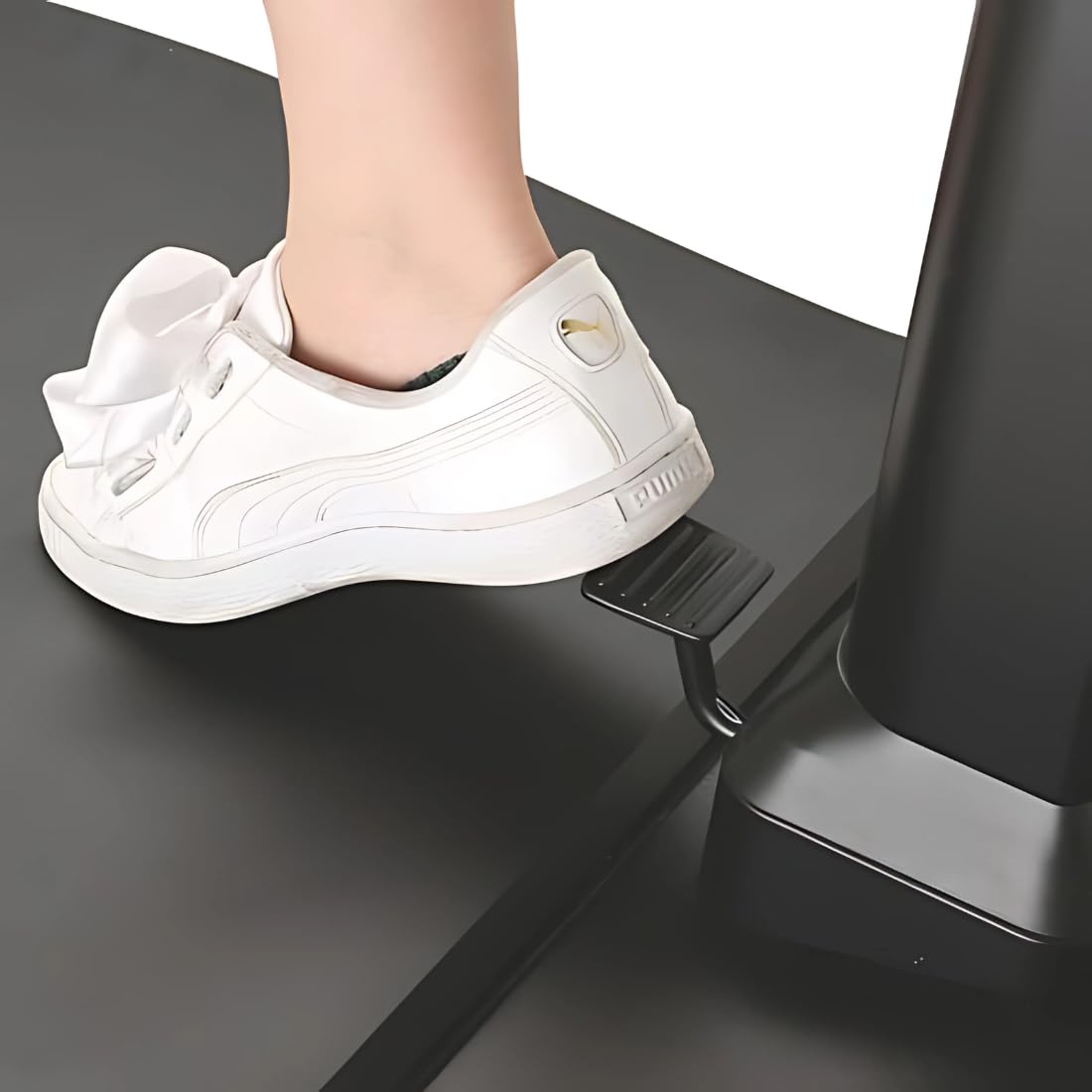 Spacetronik Ergonomischer Stehhocker mit Anti-Ermüdungsmatte | Stehhilfe Höhenverstellbar 61,5-118 cm, Belastbar bis 125 kg, Stehstuhl für gesundes und aktives Sitzen und Stehen