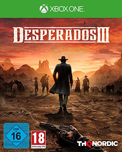 THQ Desperados III, Xbox One Jeu vidéo Basique Desperados III, Xbox One, Xbox One, Stratégie, T (Teen)