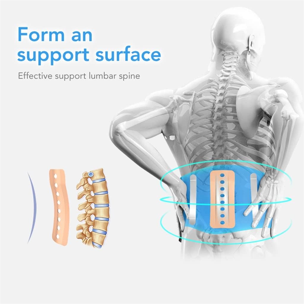 Self-Heating Decompression Lumbar Back Belt Waist Lower Support Brace Disc Herniation Spine