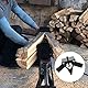 Cocoarm Spaltkreuz für Holzspalter Elektrischer Hydraulischer Holzspalter Kreuzschneidkopf Titanstahl Holzschneiderkopf Holzspalterzubehör