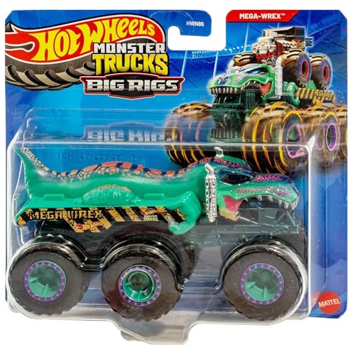 Hot Wheels Monster Trucks Big Rigs - Mega Wrex - HWN87