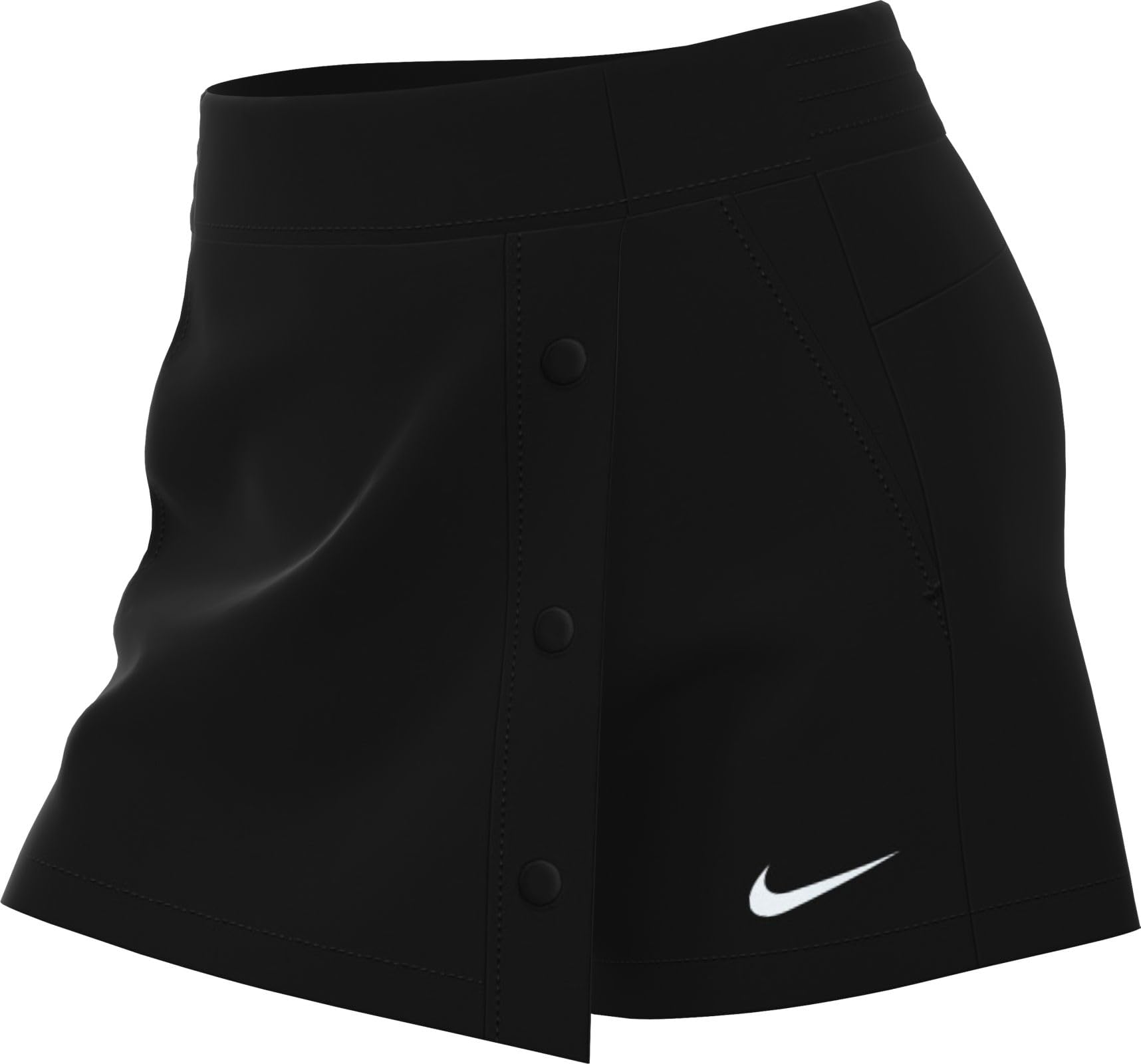 Nike Nike Sportswear Essential Skort Aus Webmaterial (Damen) Jupe-Short (Environ 7,5 cm) avec Taille Moyenne en matière tissée pour Femme Femme