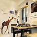 Produktbild WANGWJ Long Deer Bird Vinyl   Kunst Wohnkultur   Aufkleber Tapete Dekoration Für Kinderzimmer Wandaufkleber