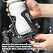 RiToEasysports Motorcycle Drink Holder, Adjustable, Bike Cup Holder, Universal Aluminum Alloy Connecting Rod for Motorcycle Riders, Bikers, Electric Vehicle Users, Commuters, Adventure Riders