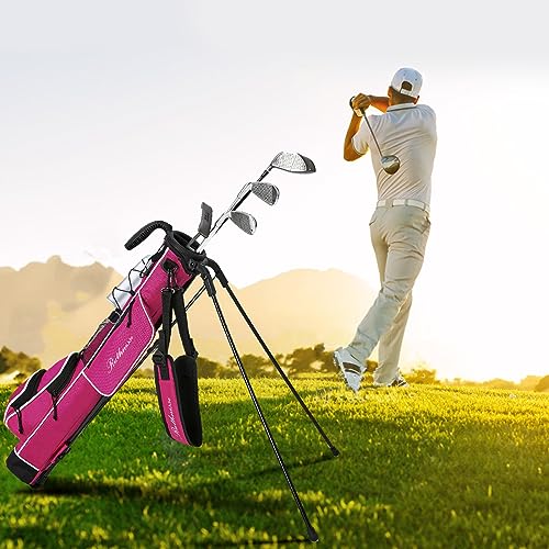Golf Stand Bag, Lightweight Golf Easy Carry Bag with Padded Strap,Durable Pitch n Putt Golf Bag, Practice Ranger Sunday Golf Bag for Men&Women - Image 6