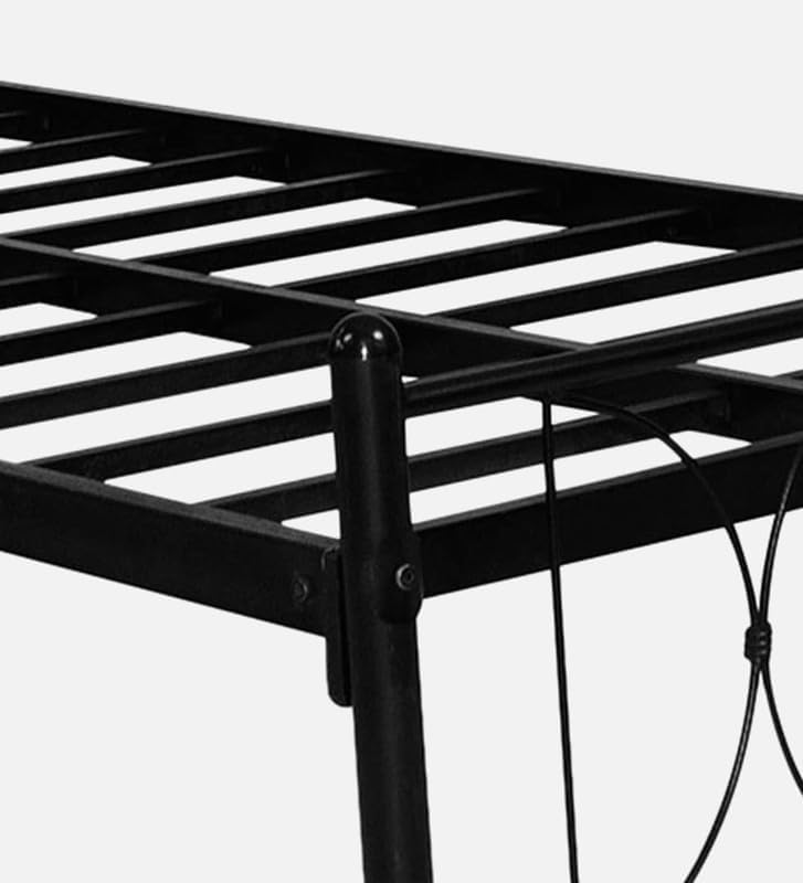 Image of Benjamin Extra Single Size Bed Frame Without Mattress (Aiden) - Durable and Sturdy Design, Ideal for Bedrooms, Guest Rooms, Small Spaces - Easy Assembly, Modern Style