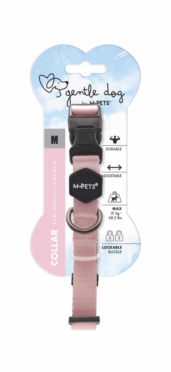 M-PETS GENTLE DOG BOYUN TASMASI (M) PİNK
