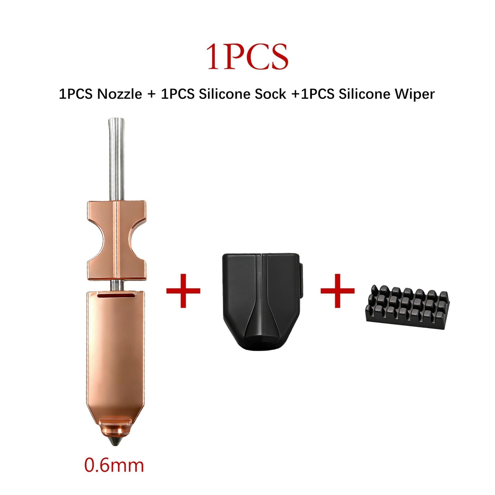 Compatible con FLASHFORGE, kit de boquillas de 0,25-0,8 mm for AD5X