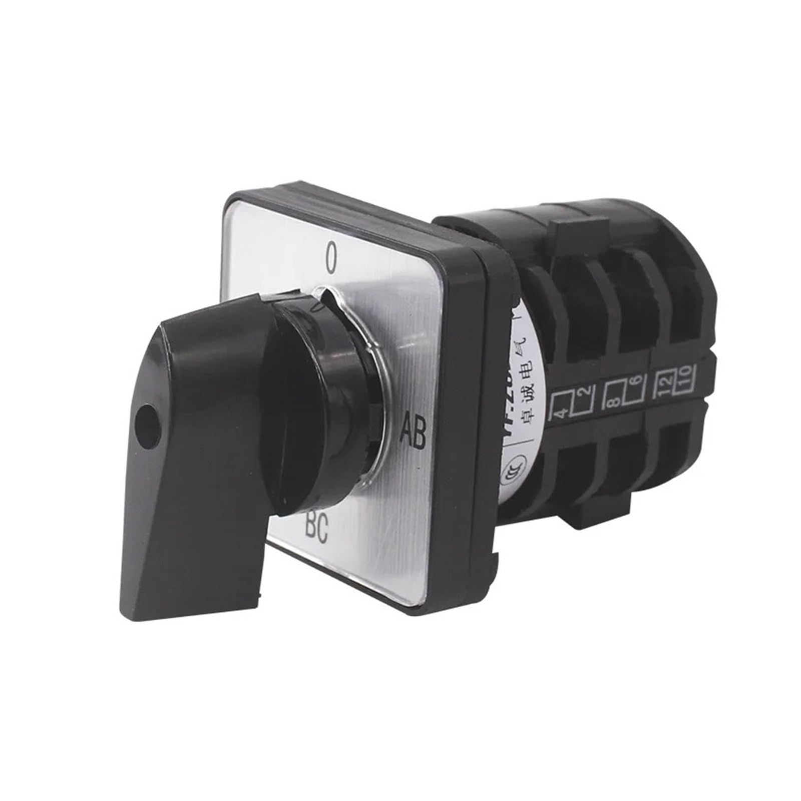 VSPPJYFG Three-Phase Voltmeter Transfer Cam Switch LW8-10YH2/3 Voltage Conversion Measurement and Detection Four Gear Switching 10A