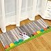 Antypoślizgowa długa mata kuchenna nadająca się do prania sypialnia dywan przy łóżku łazienka korytarz balkon wejście wycieraczka dywan nadruk nr 8 50 x 80 cm