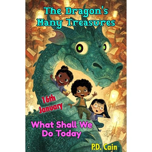 The Dragon's Many Treasures Audiolibro Por P.D. Cain arte de portada