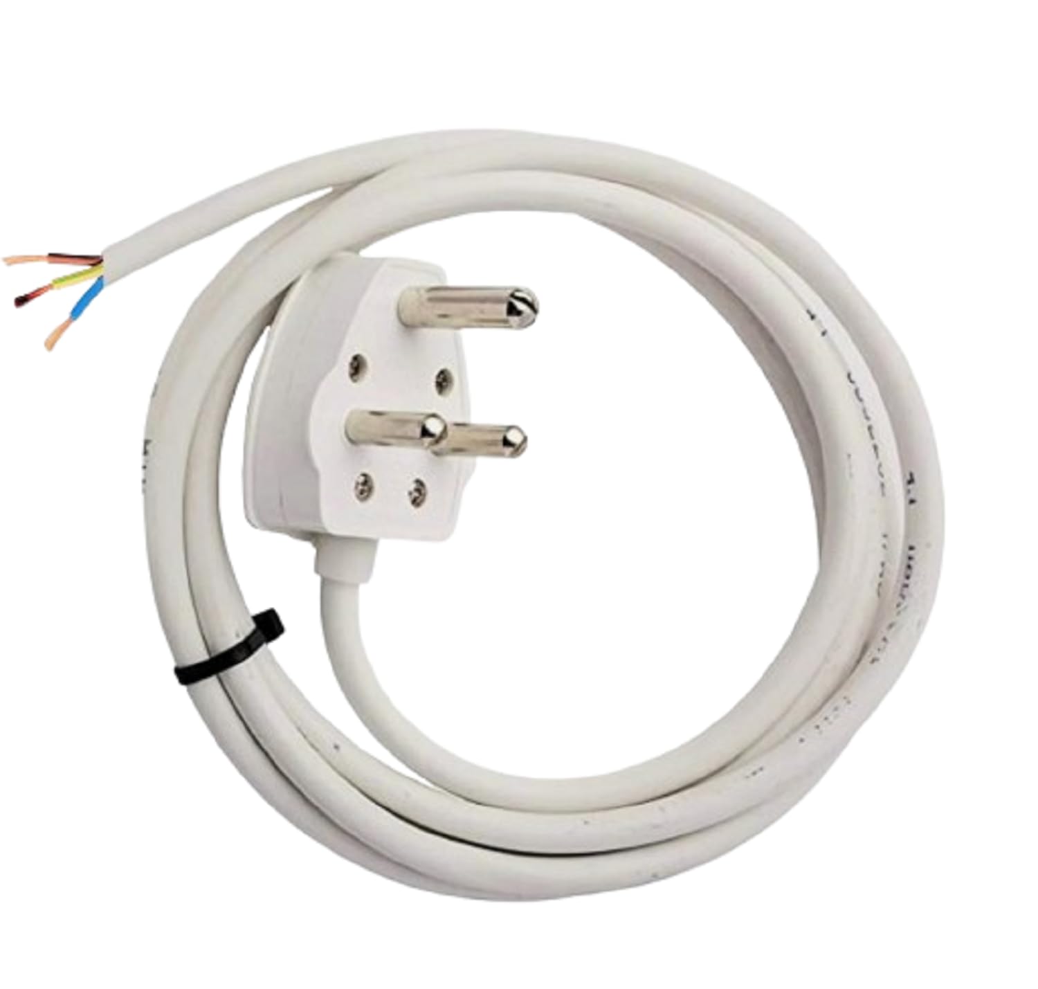 6 Amp 3 Pin Power Cord with Plug, Heavy Duty Copper Electrical Wire for Mixer, Induction Cooktop, Iron, Rice Cooker, Kitchen Appliances & Home Electrical Connections (5Meter)-image-22