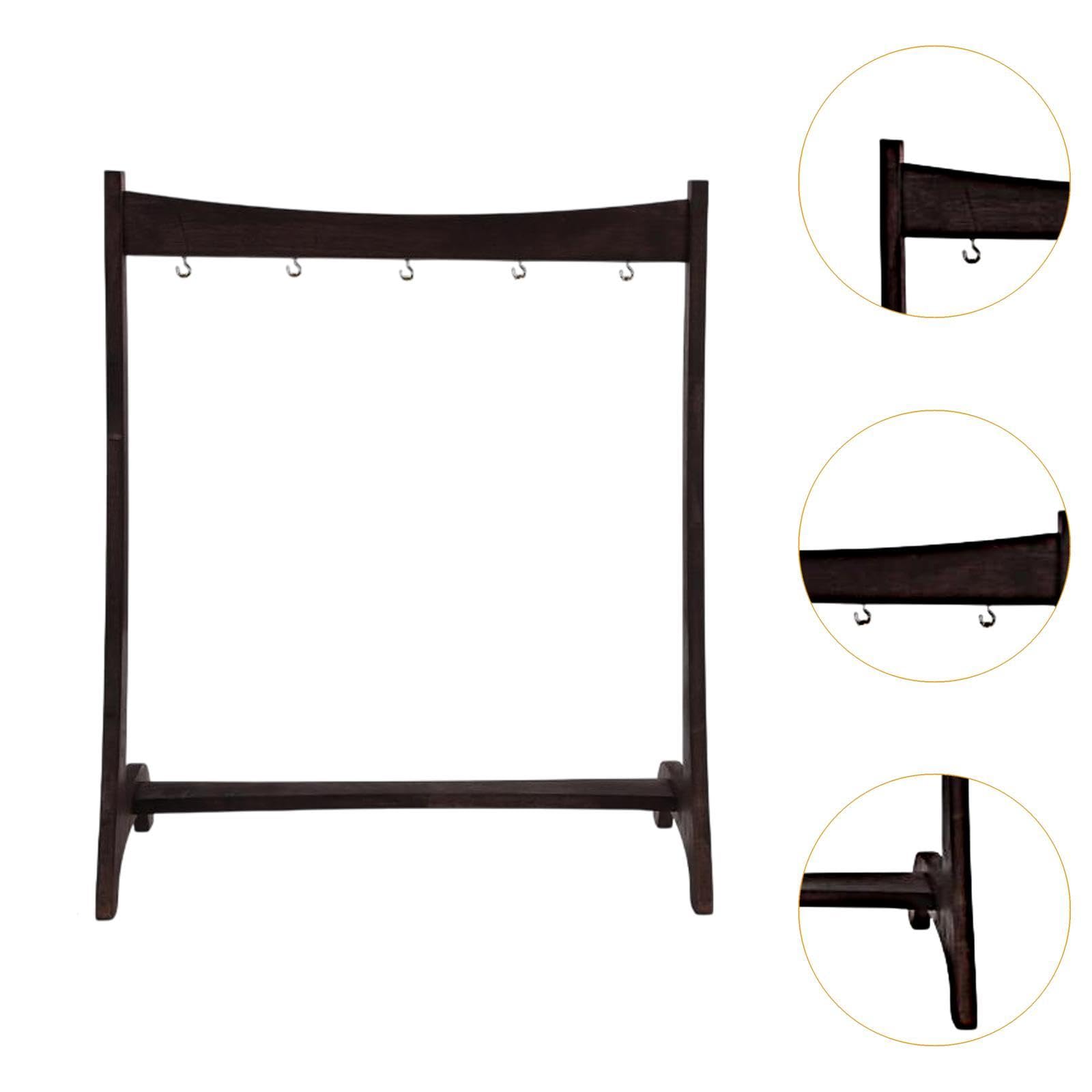 Supporto per Carillon da Tavolo con Base in Legno Resistente Appendi Decorazioni Floreali Porta Penna Calligrafica Portapiante Ornamentale Adatto per
