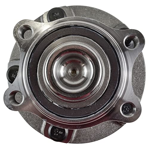 Image of TRQ Front and Rear Wheel Bearing & Hub Assembly Set 4 Piece for 2003 Infiniti G35 2004-2006 G35 Base Model 2007 G35 Coupe 2003-2009 Nissan 350Z