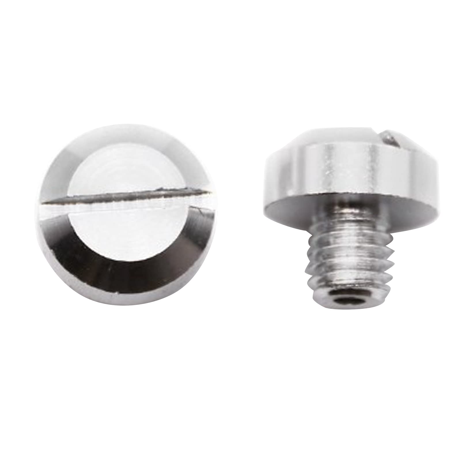 YROHGKPN 2Pcs Anti-Rust Motorcycle Aluminum Rear view Hole Plugs Screws