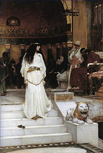 Peinture à l'huile Mariamne de Waterhouse faite main par des professeurs d'art