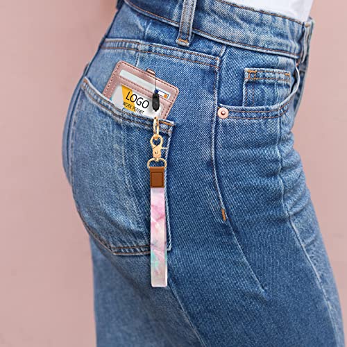 Image of Wrist Lanyard Key Chain, Cute Wristlet Strap Keychain Holder for Women Men Car Keys ID Badges Card Wallet Phone Camera