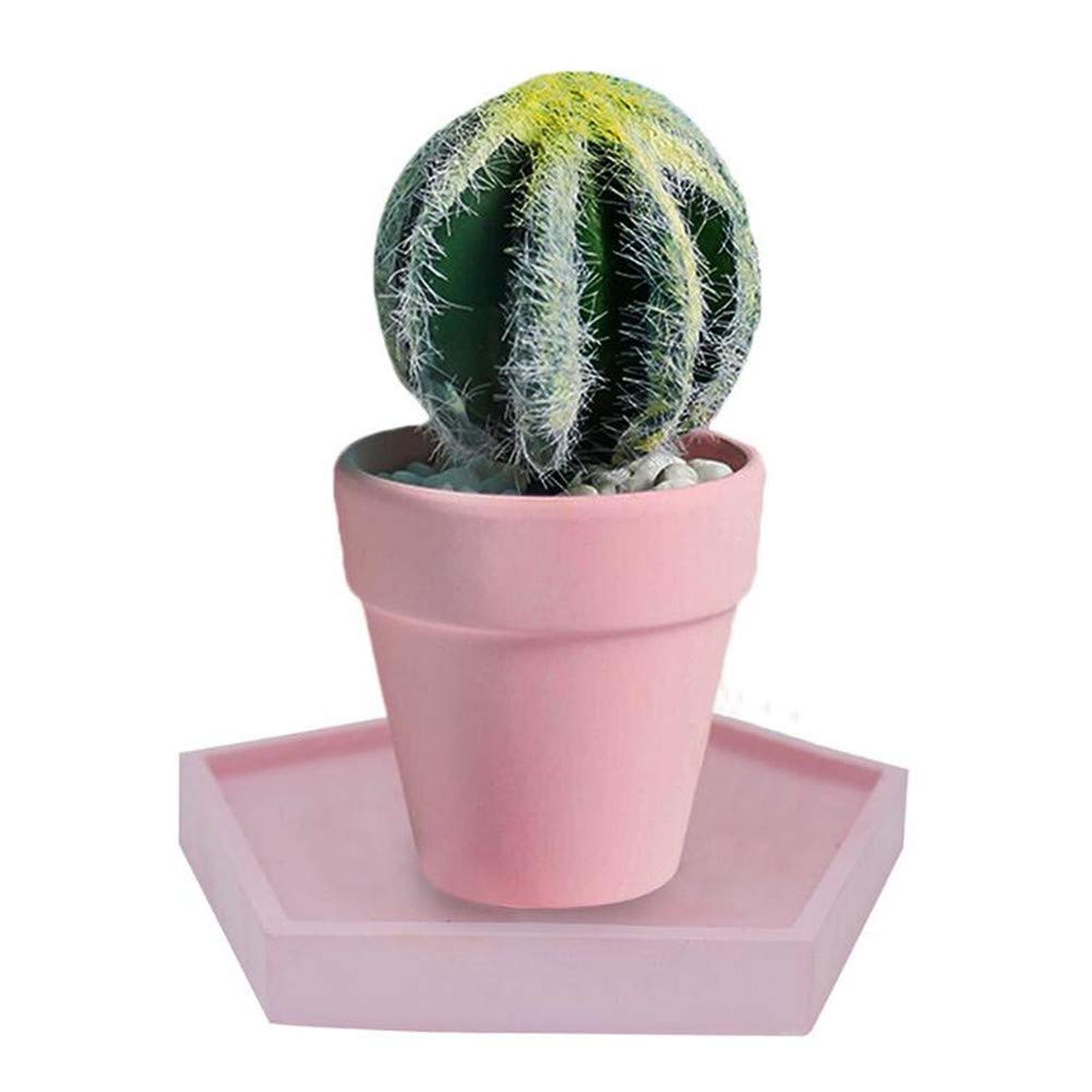 Succulente Piante Vaso di Fiori Stampo in Silicone, Cemento Creazione Stampo, Fai da Te Candelabro Portacandele Gesso Silicone Stampi, Clay Artigianato Casa Giardino Decorazione Forniture
