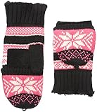 Isotoner Women's Chunky Cable Knit Flip Top Gloves