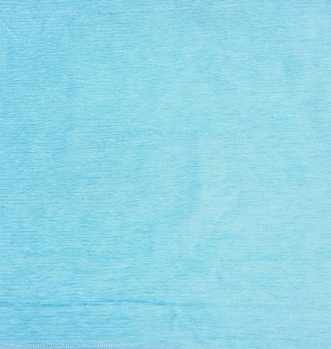 Image of Blue Sofa Cover Multicoloured Tassels: Sofa Slipcover: Thick Fabric, Scratch Resistant, Stylish & Functional: Seat & Front Back Protection -Set of 3 Covers- 4 Seater Sofa Cover Set (2+1+1 Seater)