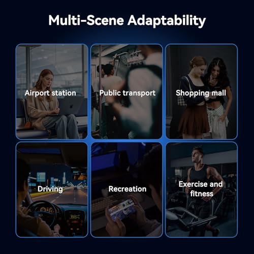 Image of KBEAR BT5 PRO IEM Bluetooth 5.4 Adapter for KZ ZS10 PRO, Upgraded Wireless Adapter 2 Pin IEM Cable in Ear Monitor Cords with 6 Hours Playing Time for KZ ZAR CCA CRA CCZ Melody DC03 KS1 (2pins, Black)