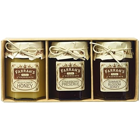Farrah's of Harrogate - Trio Honey and Preserve Selection Gift Pack Cover