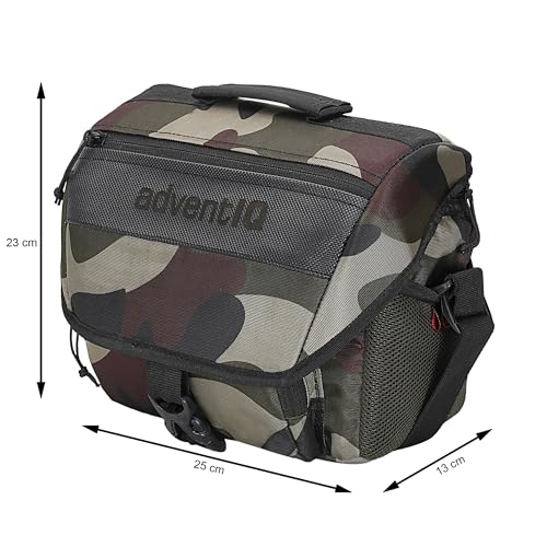 Image of Camera Bag Compact Retrospective Camera Shoulder Bag for DSLR /SLR & Mirrorless - Fits Nikon, Canon, Sony - Camera Bag for Travel - Shockproof Sling Case for Lens - Water-Resistant