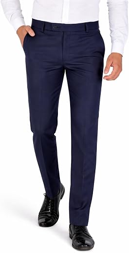 S P Zone Formal Pant for Men - Slim Fit Formal Trouser for Gents/Boys - Bottom Wear for Man - Party, Daily Use, Wedding, I...