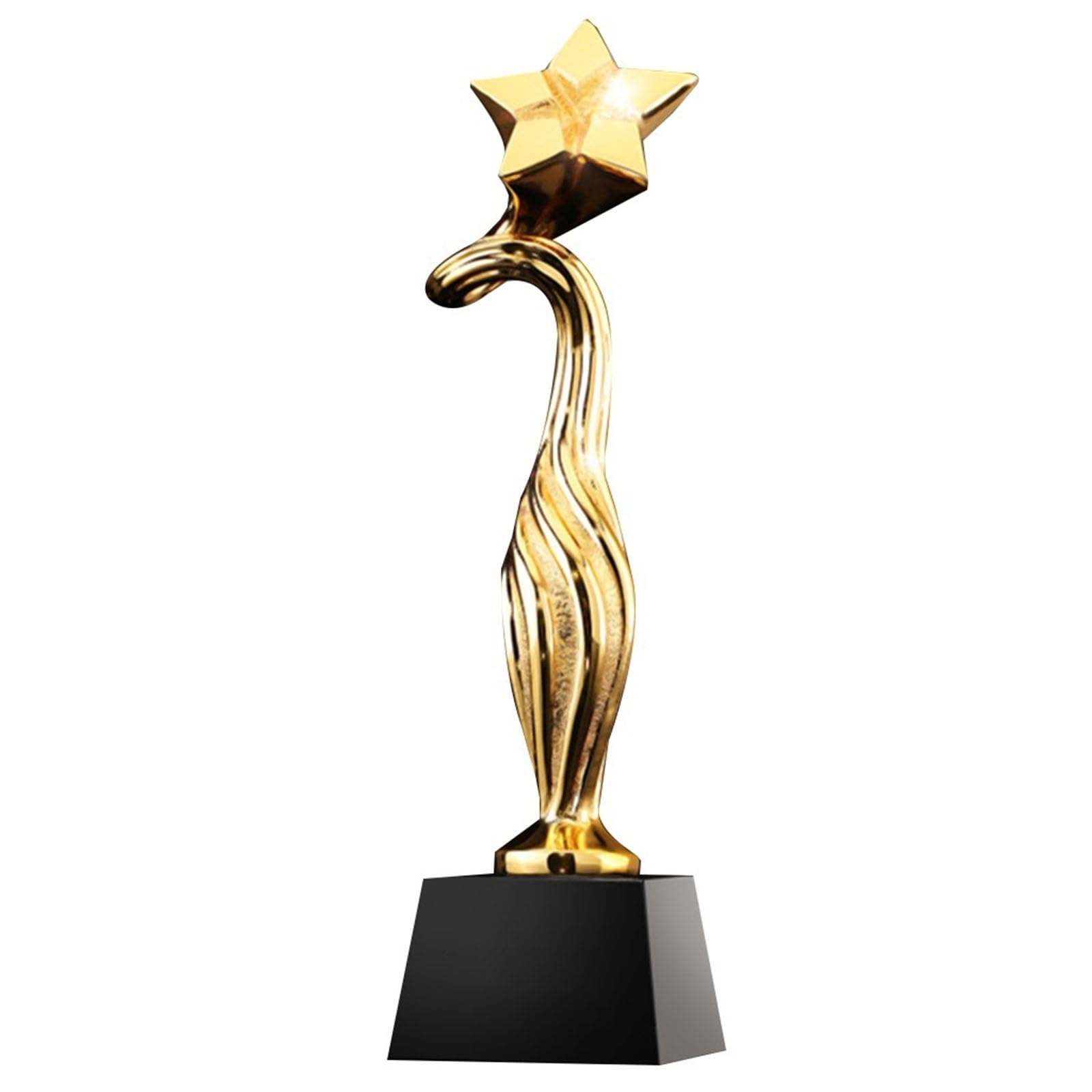 Trophée d'or Créatif Étoile À Cinq Branches Trophée du Championnat D'événements Sportifs Prix Et Trophées De La Compétition des Joueurs D'équipe Exceptionnels