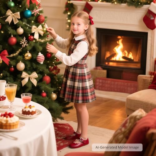 Image of Felix & Flora Toddler Flower Girl Dress Shoes - Baby Girl Ballet Mary Jane Flats for Party School Wedding