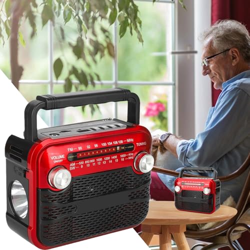 Radio de survie pour intempéries avec alertes météo et dynamo - 3