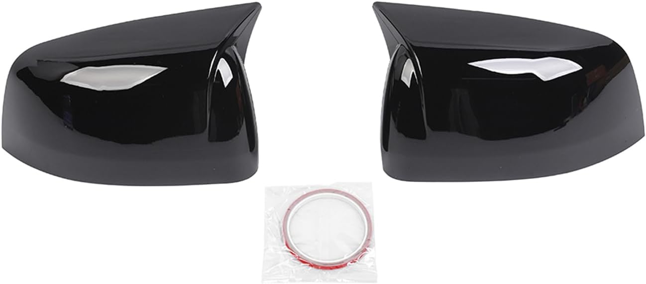 Rear View Mirror Cover Backup Mirrors Cap Rearview Wing Shell Guard Trims Compatible with Jeep Grand Cherokee 2011 2012 2013 2014 2015 2016 2017 2018 2019 2020 Exterior Accessories (Carbon Fiber Look)