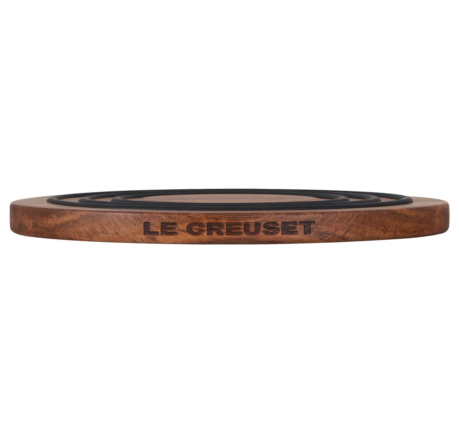 Le Creuset Kit de salchicha y salvamanteles magnéticos de hierro fundido de 3 1/2 cuartos de galón, color blanco