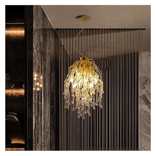 Chandelier en cristal pour sublimer les hauts plafonds de votre villa