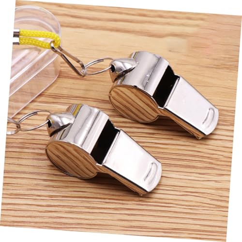 Silbatos deportivos de acero inoxidable x12 miniatura 6