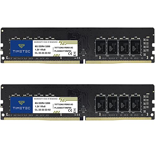 Amazon.co.jp: Timetec 16GB KIT(2x8GB) DDR4 3200MHz (または 2933MHz