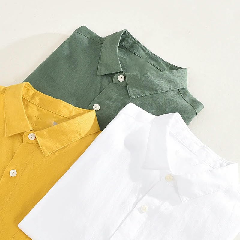 Chemise en lin homme légère contre la chaleur estivale chic - 4