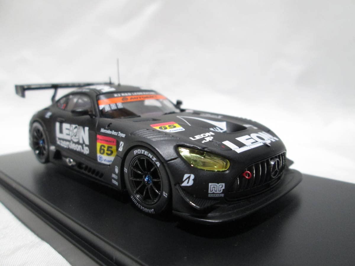 Miniature Super GT GT300 2021 - Leon Pyramid AMG Ebbro 1/43 - Occasion