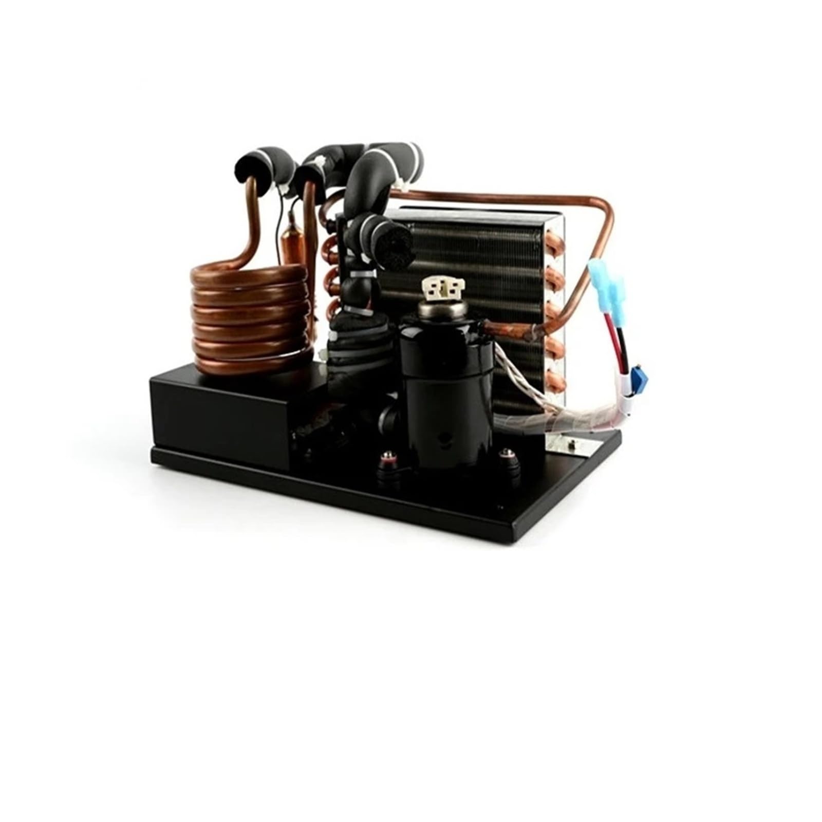 Refrigeratore compatto a serpentina in rame da 24 V CC, capacità di raffreddamento 200 W, unità refrigerazione portatile Parti HVAC