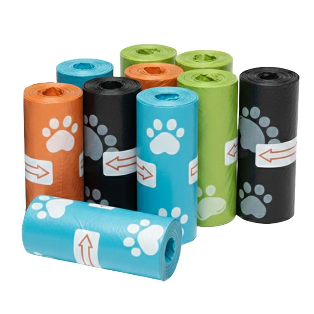 PETS EMPIRE 20 Roll Dog Poop Bags Extra Thick and Strong Leak Proof Poop Bags for Dogs(Multicolor) Unscented Waste Bag 300 Counts-image-25