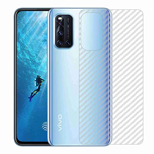 Image of Compatible with Vivo V19 Back Screen Protective Film Carbon Fiber Skin Transparent Screen Guard Sticker